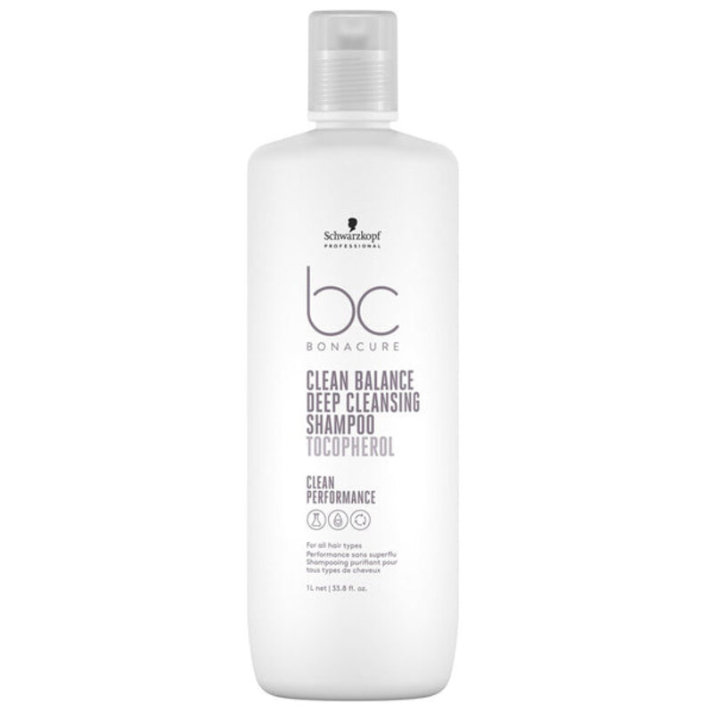 Schwarzkopf Shampooing Bc Clean Balance Deep Cleansing - 1000 ml
