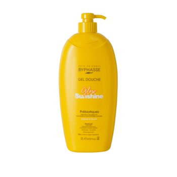 BYPHASSE Gel de douche Glow Sunshine Prébiotique - 2000 ml