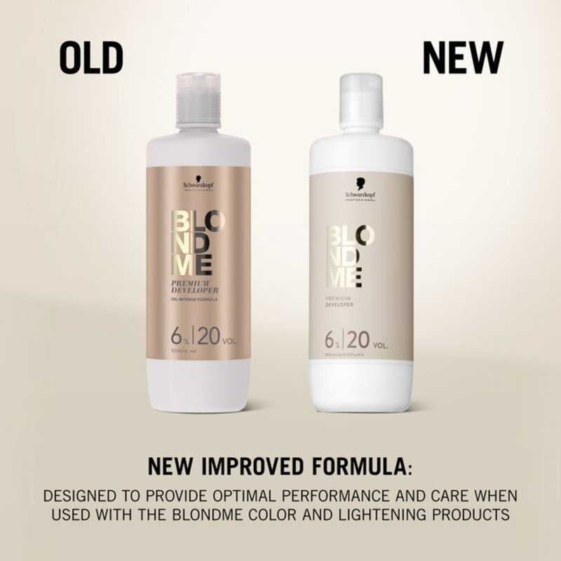 Schwarzkopf Développeur Blondme Premium 6% 20 Vol - 1000 ml