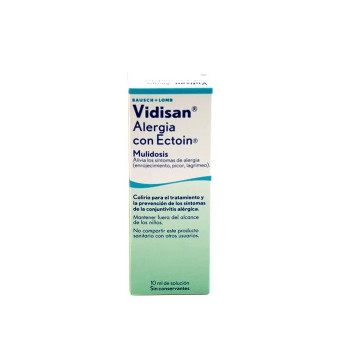 Vidisan Allergy Ectoin 10ml - Soin apaisant Kermatone