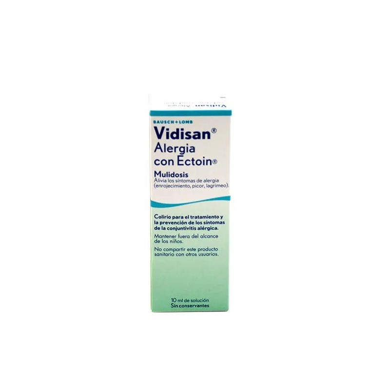 Vidisan Allergy Ectoin 10ml - Soin apaisant Kermatone