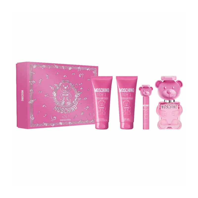 Moschino Eau de toilette Toy 2 Bubble Gum Coffret 4 produits - 100 ml