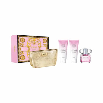 Versace Eau de toilette Bright Crystal Pour Femme Spray Coffret 4 Produits - 90 ml