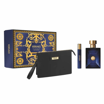 Versace Eau de toilette Dylan Blue Pour Homme Spray Coffret 3 Produits - 100 ml