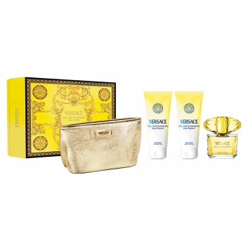 Versace Eau de toilette Yellow Diamond Pour Femme Spray Coffret 4 Produits - 90 ml