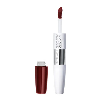 Maybelline Rouge à lèvres Superstay 24 2-Step Liquid Lipstick Makeup 542 Cherry Pie