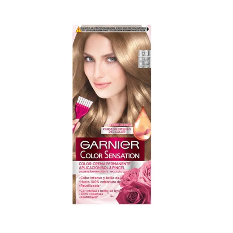 Garnier Color Sensation 7.1 Diamond Blonde - Éclat Sublime | Kermatone