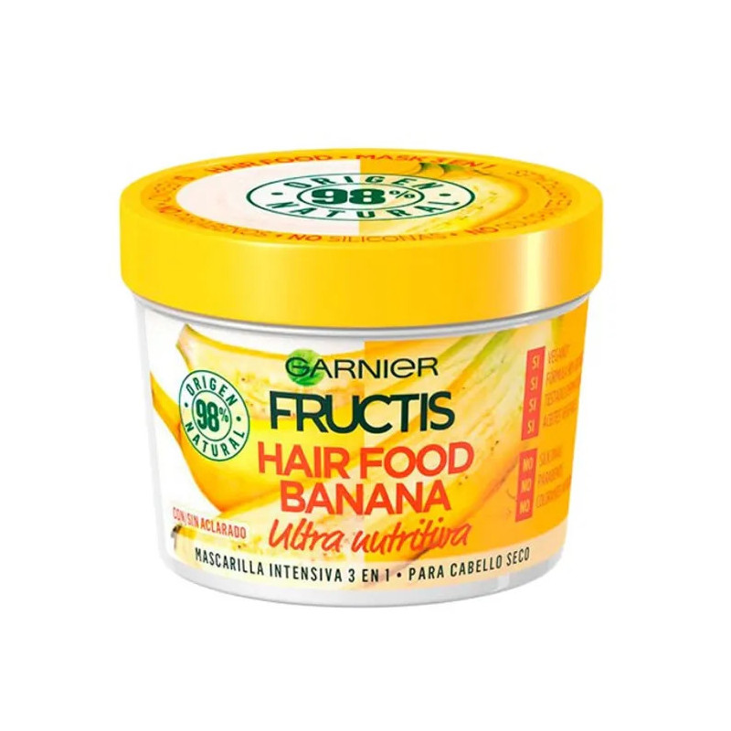 Garnier Fructis Hair Food Banana Masque Nourrissant - Kermatone