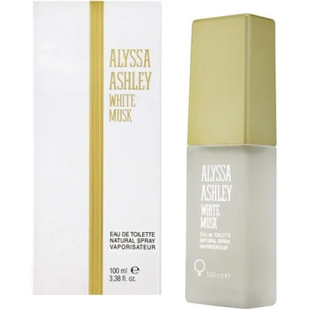 Alyssa Ashley Eau de Toilette White Musk Vaporisateur - 100 ml