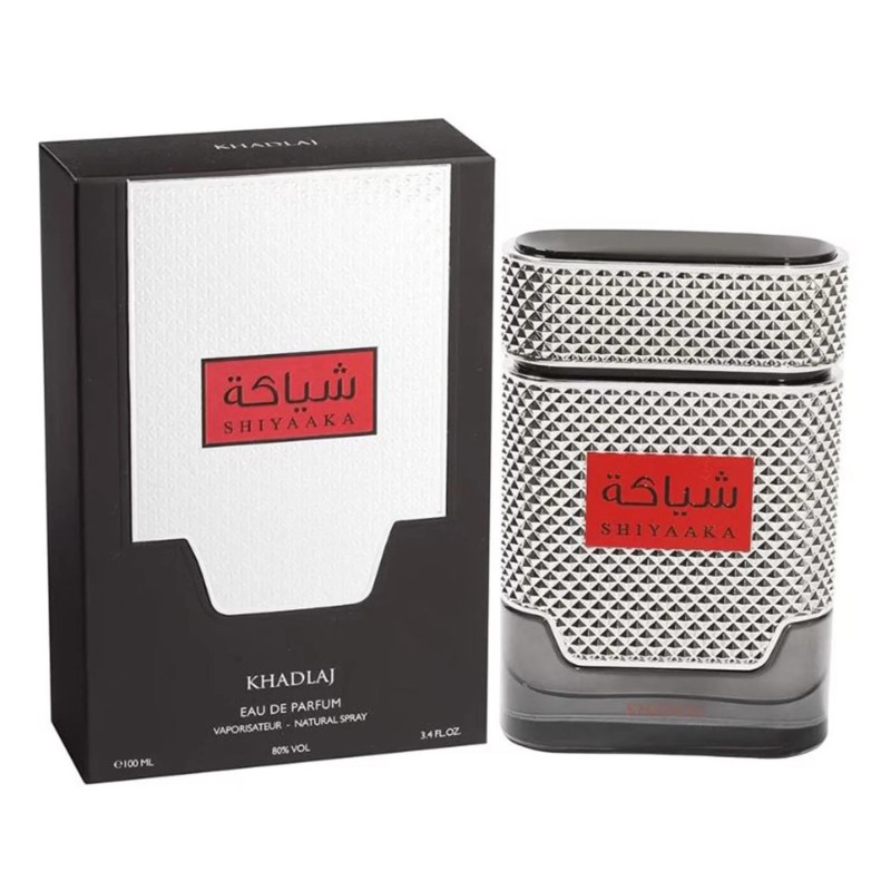 Khadlaj Perfumes Eau de Parfum Shiyaaka Silver Edition Spéciale Spray - 100 ml