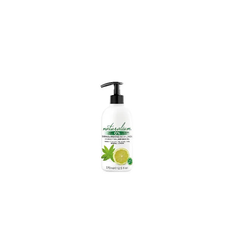 Naturalium Lotion corporelle Herbal Lemon Skin Nourishing Nourrissante - 370 ml
