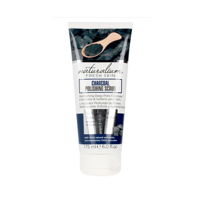Naturalium Gommage Fresh Skin Charcoal Polissant - 175 ml