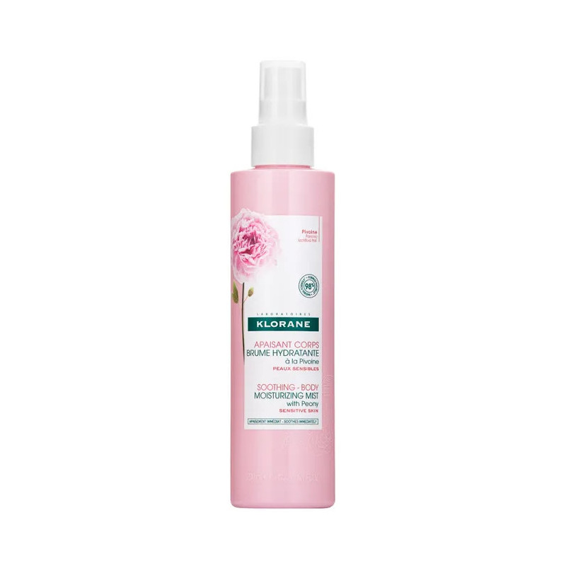 Klorane Brume Hydratante Corporelle Pivoine - 200 ml