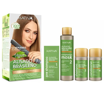Kativa Coffret Brazilian Straightening 5 Produits