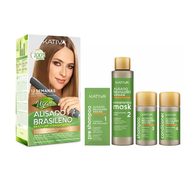 Kativa Coffret Brazilian Straightening 5 Produits