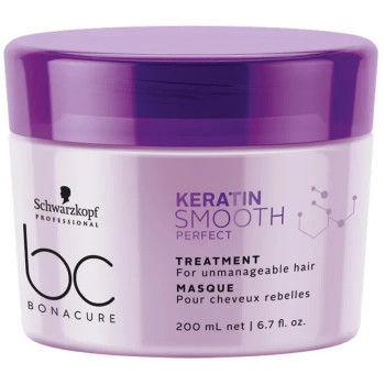 Schwarzkopf Keratin Smooth Perfect Masque Cheveux Rebelles - Kermatone
