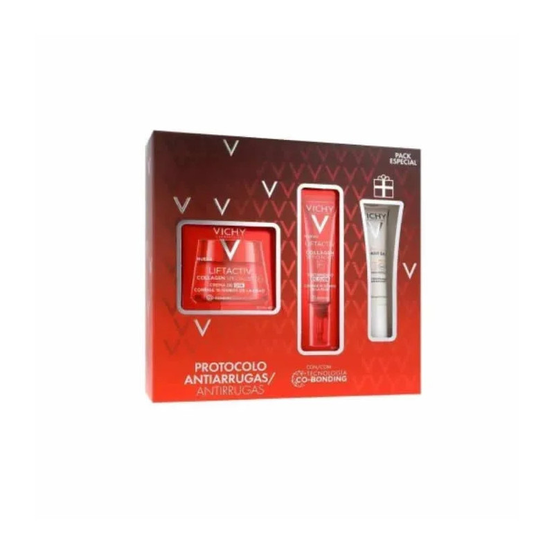 Vichy Crème Liftactiv Collagen Specialist 16 Jour Coffret 3 Produits - 50 ml