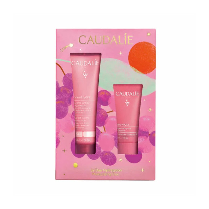 Caudalie Crème VinoHydra Moisturizing Sorbet Coffret 2 Produits - 60 ml