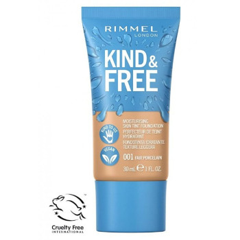 Rimmel London Fond de teint Kind y Free Skin Tint Léger et hydratant - 30 ml
