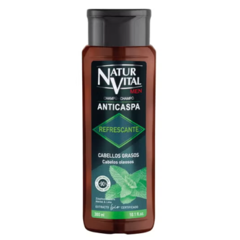 Naturvital Shampooing Antipelliculaire Rafraîchissant - 300 ml