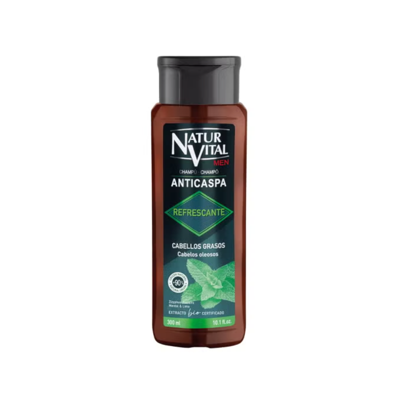 Naturvital Shampooing Antipelliculaire Rafraîchissant - 300 ml