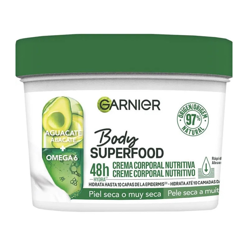 Garnier Body Superfood Crème Corps Nourrissante Avocat 380 ml