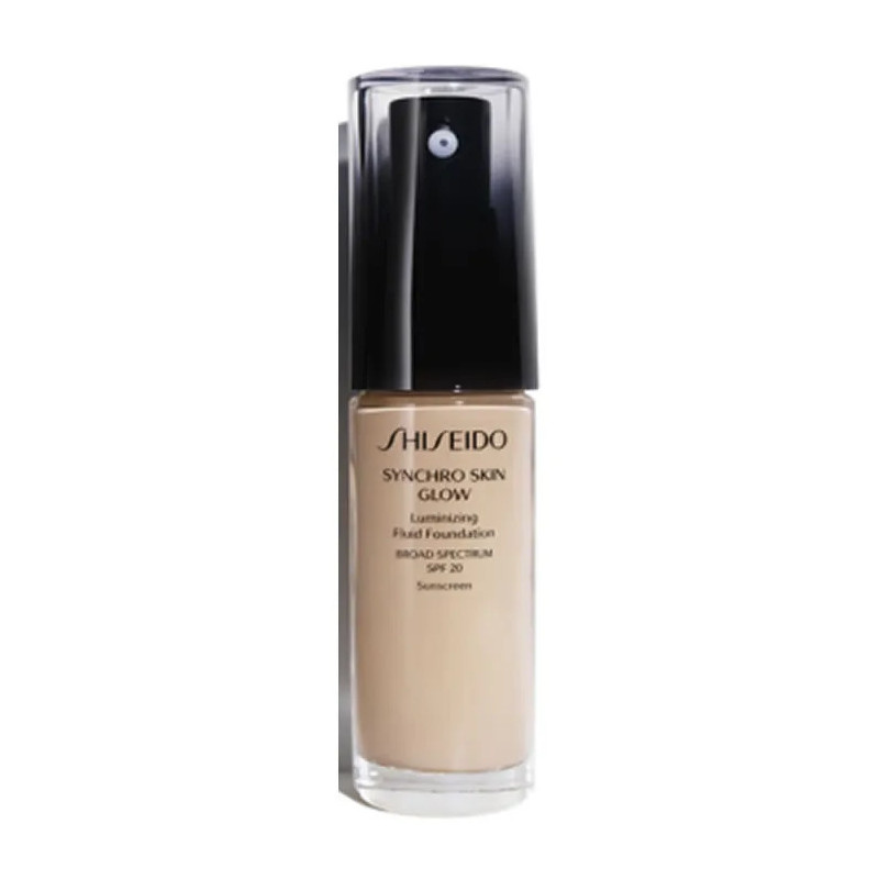 Shiseido Synchro Skin Glow Fond de teint fluide illuminateur Rose 2