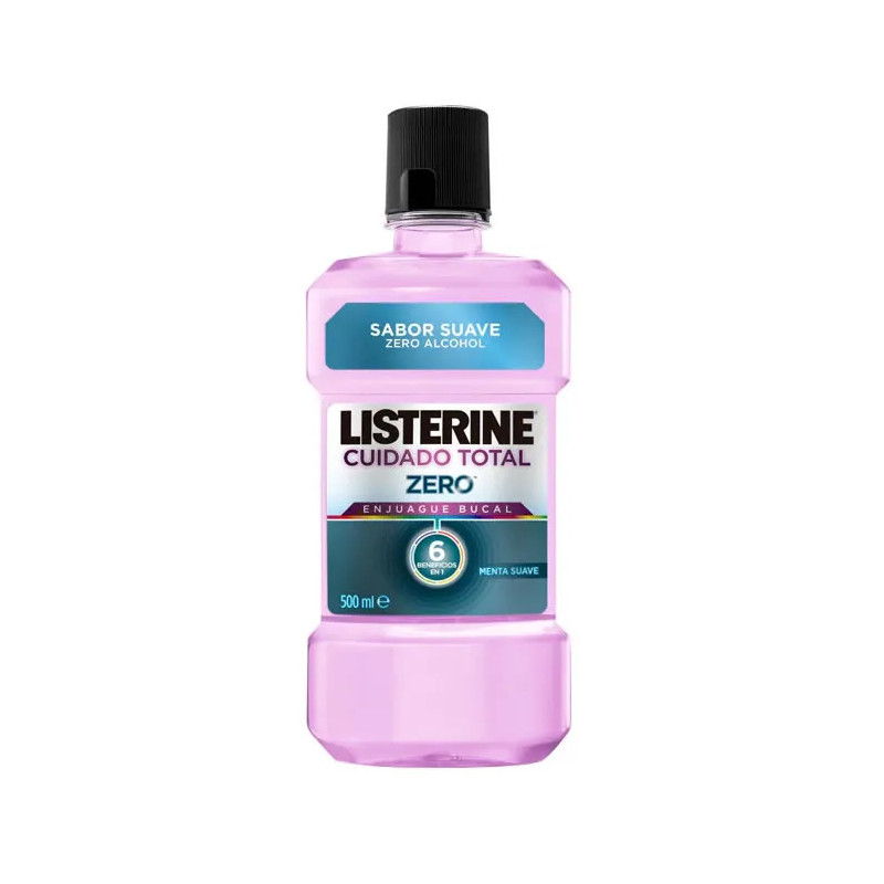 Listerine Soin Total Zero Alcool Bain De Bouche 500 ml