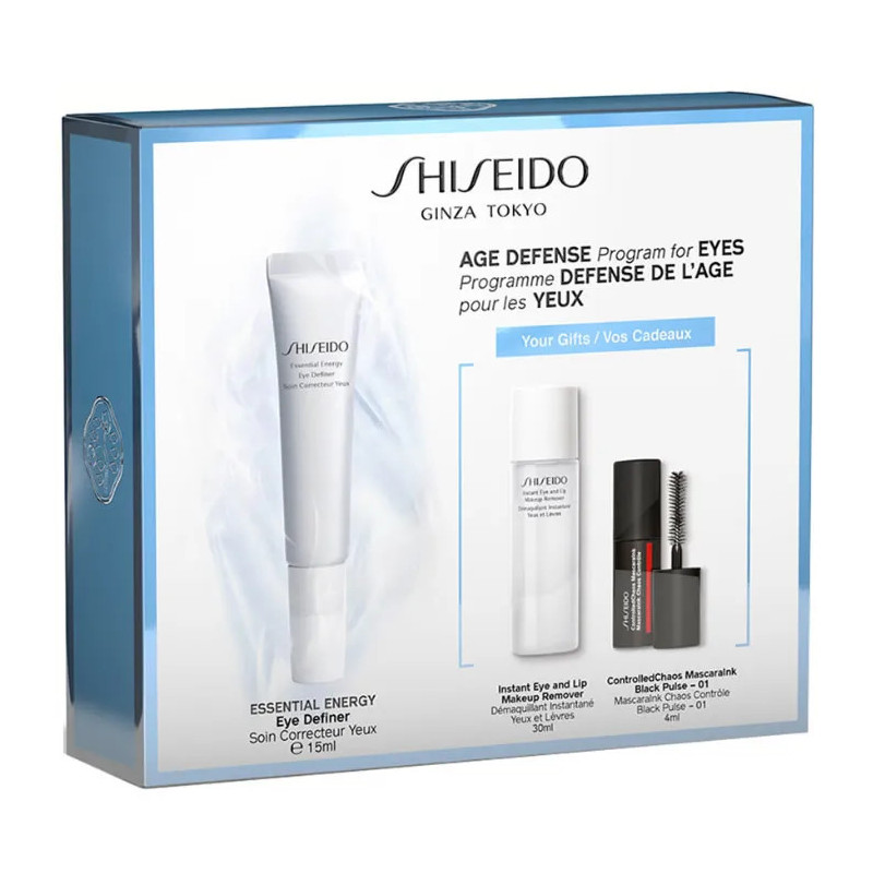 Shiseido Essential Energy Eye Definer 15 ml Coffret 3 Produits
