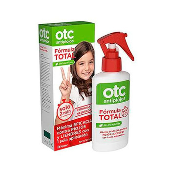 Otc Anti-Poux Spray Total 125ml - Élimination Efficace | Kermatone