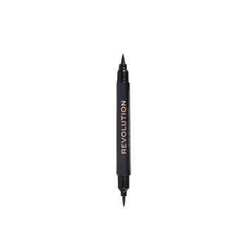 Revolution Make Up Double Flick Liquid Eyeliner Black 1 ml