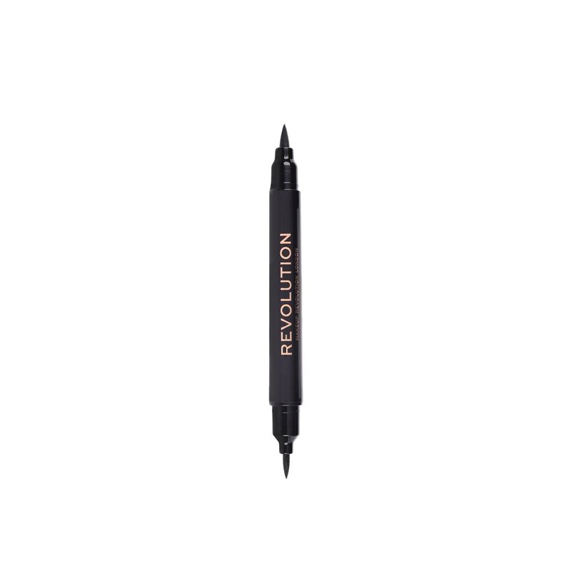 Revolution Make Up Double Flick Liquid Eyeliner Black 1 ml