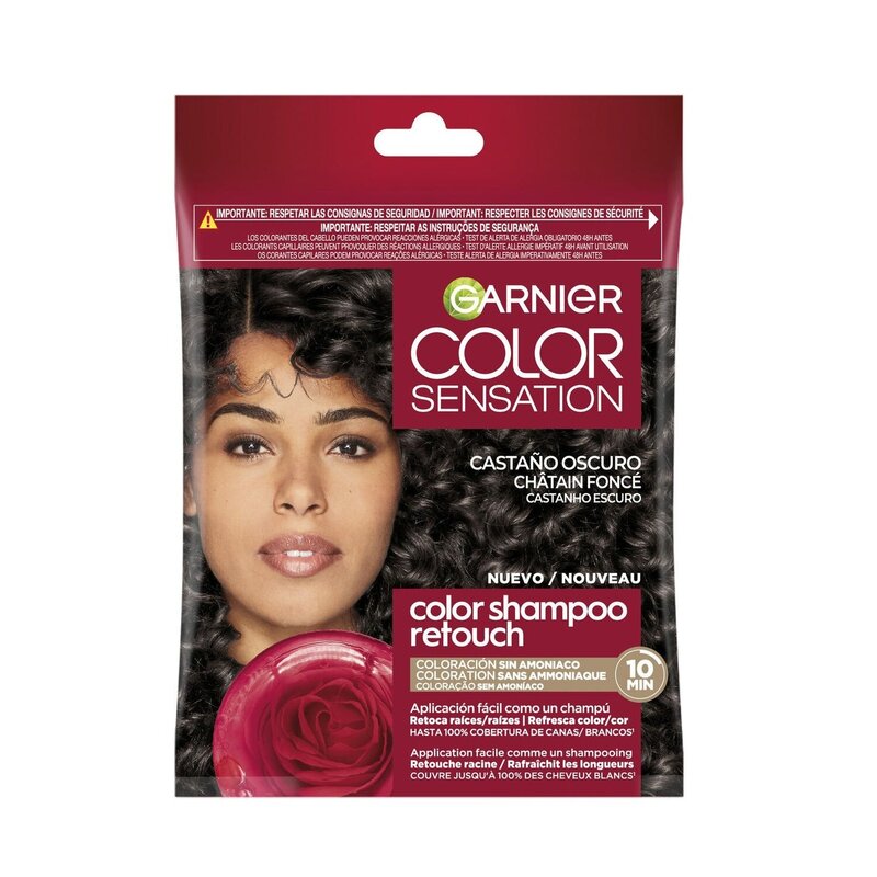 Garnier Color Sensation Coloration Tono Sobre Tono Shampooing 3,0 Dark Brown 1 U