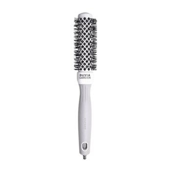 Olivia Garden Expert Blowout Shine Blanc et Gris 35 mm 1 u