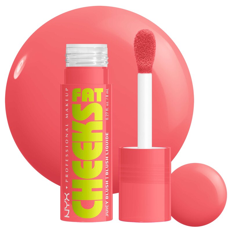 Nyx Fat Cheeks Blush Liquide Hydratant 02-Fig Fizz 8 ml