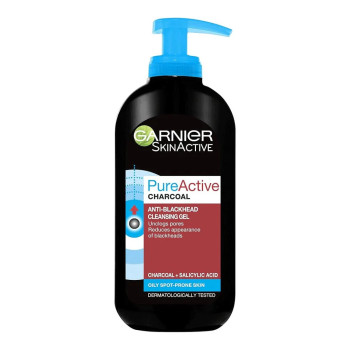 Garnier Gel nettoyant Pure Active au Charbon - 250 ml