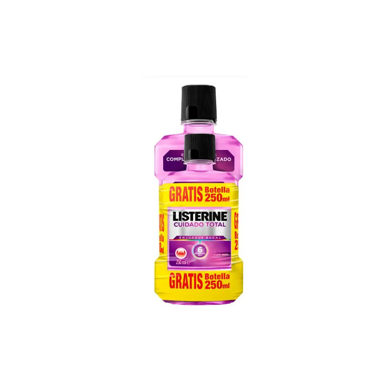 Listerine Total Care Bain de Bouche Coffret 2 Produits