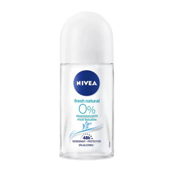 Nivea Déodorant roll-on Fresh Natural 0% 50 ml