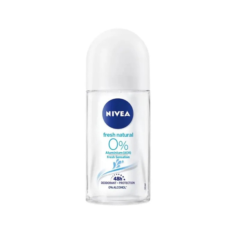 Nivea Déodorant roll-on Fresh Natural 0% 50 ml