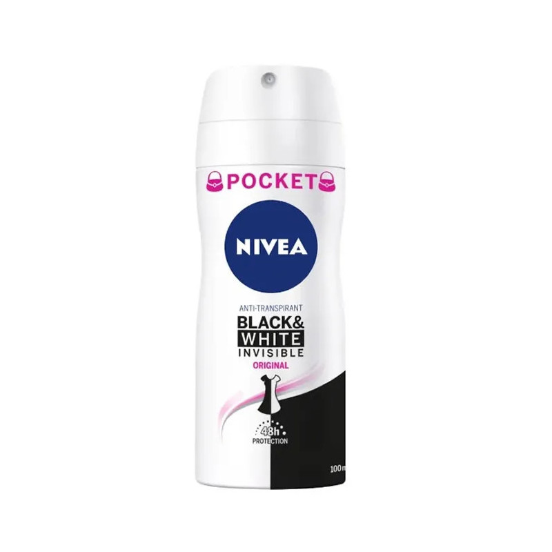 Nivea Déodorant spray Black & White Invisible Original 100 ml