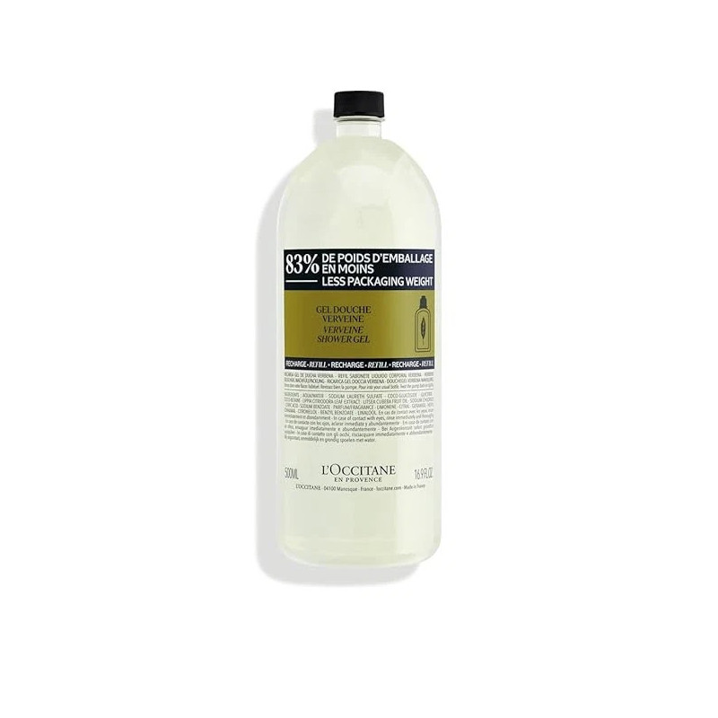L'Occitane Verbena Gel Douche Recharge 500 ml