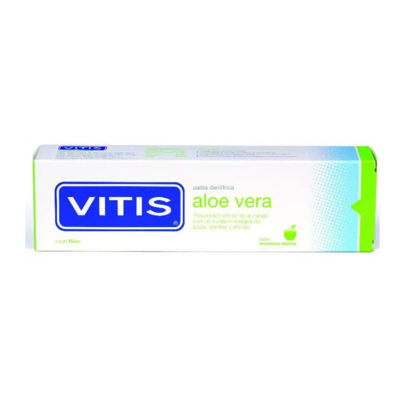 Vits Aloe Vera Dentifrice Menthe Pomme – Fraîcheur assurée | Kermatone