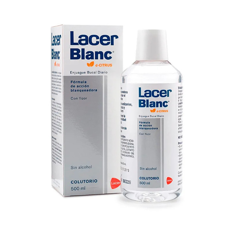 Lacer Lacerblanc Rince-Bouche Aux Agrumes 500 ml