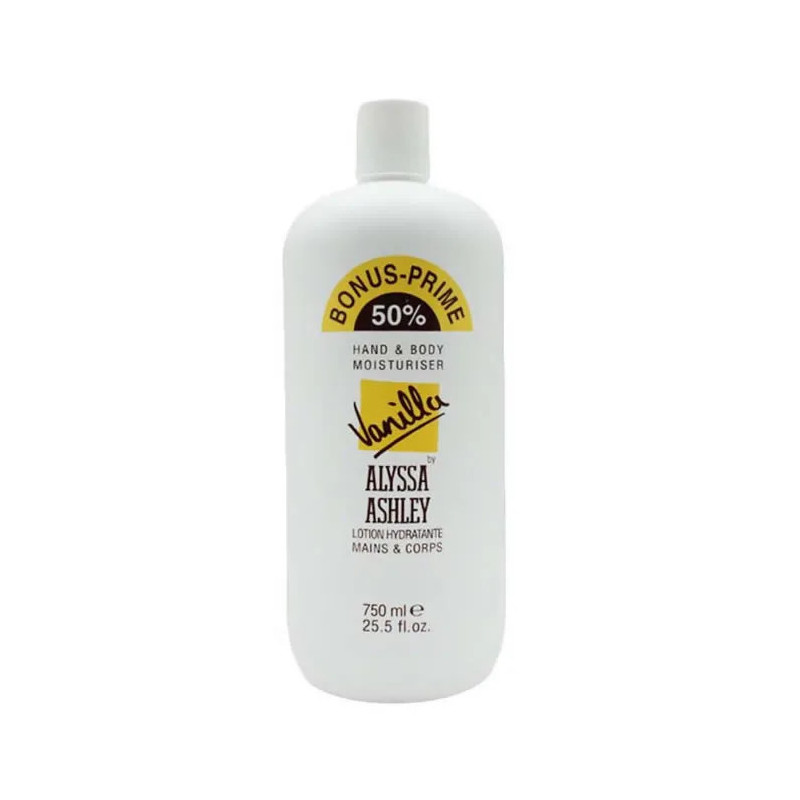 Alyssa Ashley Crème Hydratante Vanille 750ml - Kermatone