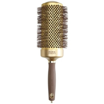 Olivia Garden Expert Blowout Speed Brosse Ondulée Doré et Marron 65 - 1 U