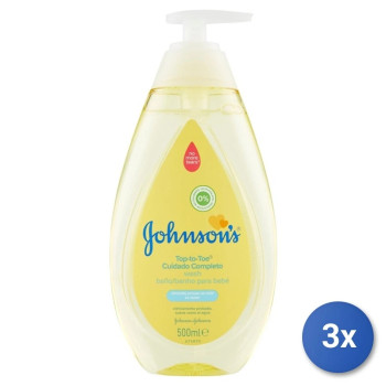 Johnson's Baby Gel Bain Cuidado Completo Peau Sensible 500 ml