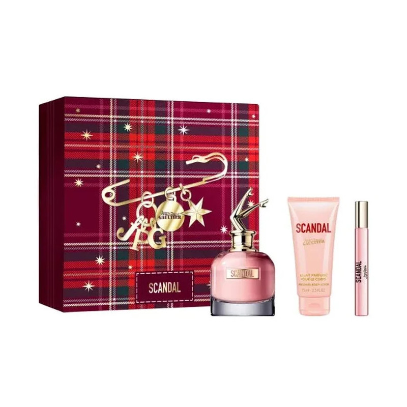 JPG Scandal EDP 80 ml Coffret 3 Produits | Kermatone