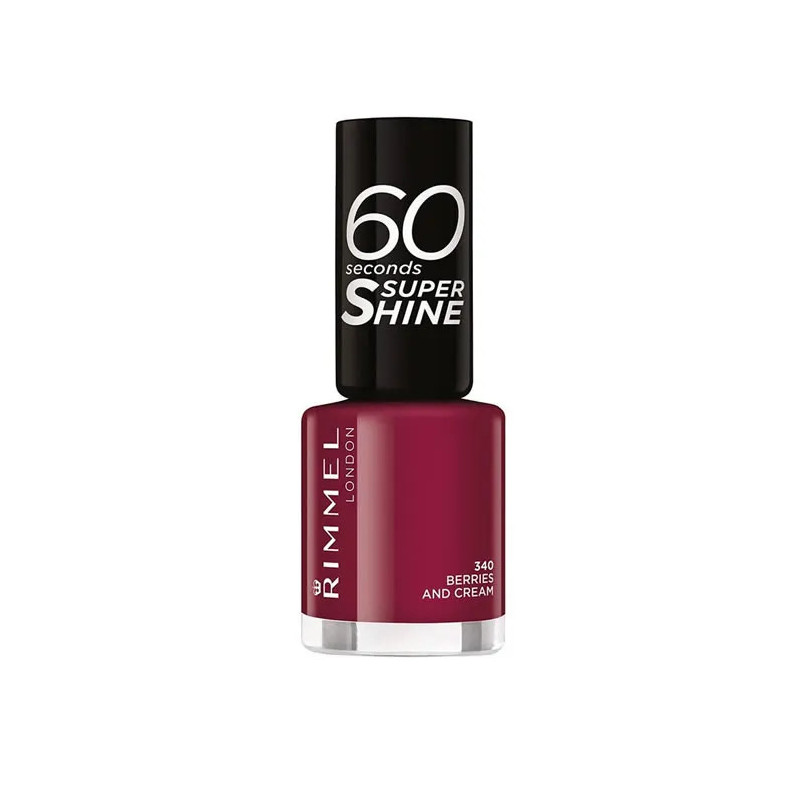 Rimmel 60 Seconds Super Shine 340 Berries And Cream | Kermatone