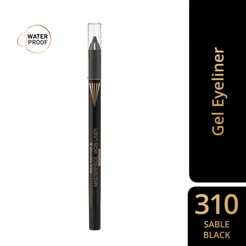 Max Factor Masterpiece Wow Liner Gel 310 Sable Black | Kermatone