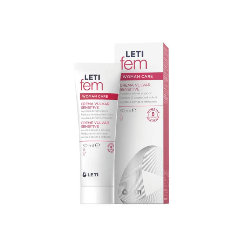 LetiFem Womn Care Crème Vulvaire Sensitive - Soin Intime Kermatone